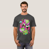 Invader Zim Valentines Day Gir I Love Doom Poster  Tシャツ (正面フル)