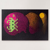 Invading Space Kings ジグソーパズル (横)