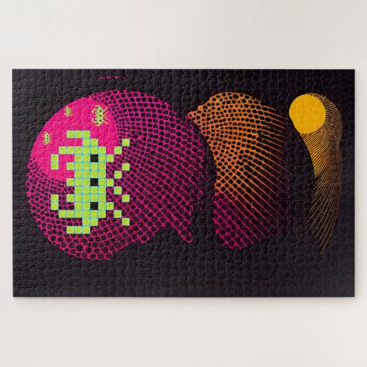 Invading Space Kings ジグソーパズル (横)