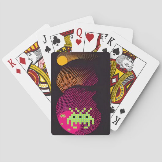 Invading Space Kings トランプ (裏面)