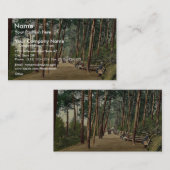 Invalidsの歩行、ボーンマス、イギリスのヴィンテージの写真 名刺 (正面/裏面)