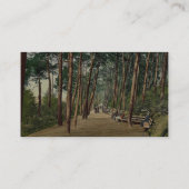 Invalidsの歩行、ボーンマス、イギリスのヴィンテージの写真 名刺 (裏面)