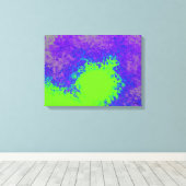 Invasion Of Green キャンバスプリント (インサイチュ (ウッドフロア))