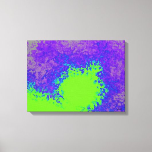 Invasion Of Green キャンバスプリント (正面)