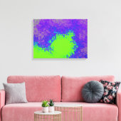Invasion Of Green キャンバスプリント (インサイチュ (リビング))