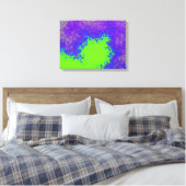 Invasion Of Green キャンバスプリント (インサイチュ (寝室))