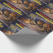 Invasion of the Saucer Squirrels ラッピングペーパー (角)