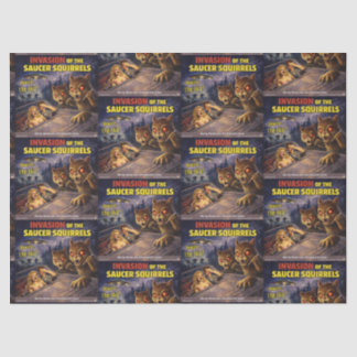 Invasion of the Saucer Squirrels 薄葉紙