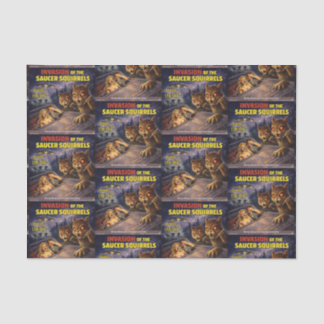 Invasion of the Saucer Squirrels 薄葉紙