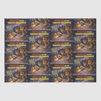 Invasion of the Saucer Squirrels 薄葉紙