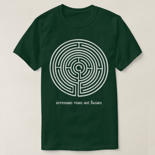 inveniam viam aut faciam Shadow Tシャツ (デザイン正面)