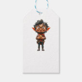 Inventorクリスマス小妖精や小人クラフトギフトラベル ギフトタグ (正面)