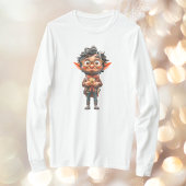 Inventorクリスマス小妖精や小人メンズティー Tシャツ