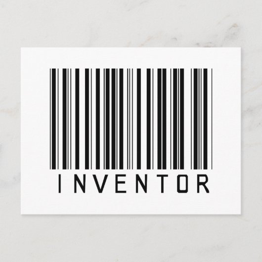 Inventorバーコード ポストカード (正面)