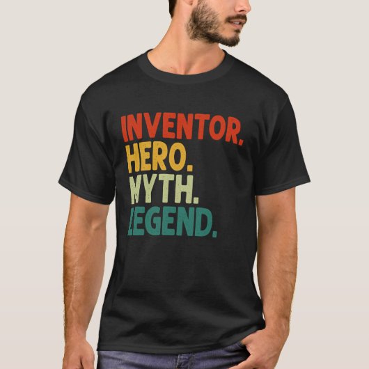 Inventor英雄神話レジェンドヴィンテージInventor Tシャツ (正面)