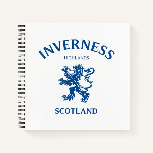 INVERNESSスコットランド ノートブック (正面)