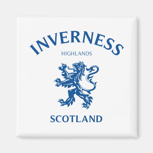 INVERNESSスコットランド マグネット (正面)