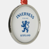 INVERNESSスコットランド メタルオーナメント (右)
