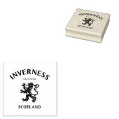 INVERNESSスコットランド ラバースタンプ (押印)