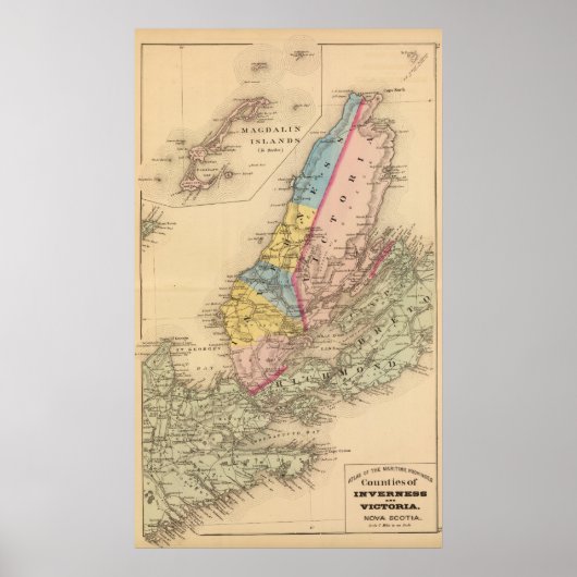 Inverness、ビクトリア州、NS ポスター (正面)