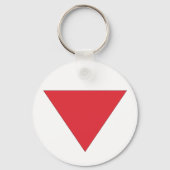 Inverted Red Triangle キーホルダー (正面)