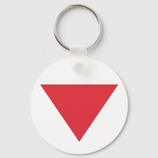 Inverted Red Triangle キーホルダー (裏面)