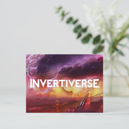 Invertiverse – はがき (スタンド正面)