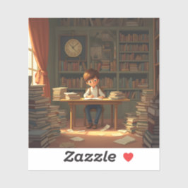 Investing In Myself - Square Vinyl シール