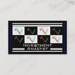 Investment Analyst Money Wealth Management Pro 名刺