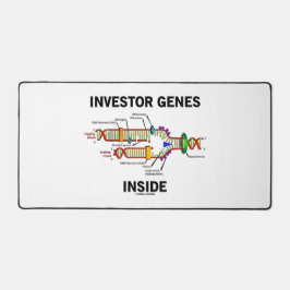 Investor Genes Inside DNA Replication Geek Humor デスクマット