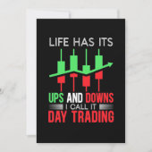 Investor I Call It Day Trading 招待状 (正面)