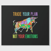 Investor Trade Your Plan ラッピングペーパー (フラット)