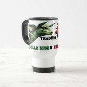 Investtoのための強対ベアーマーケットバトルタンブラー トラベルマグ (正面左)