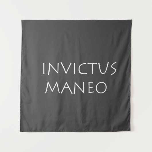 Invictus maneo タペストリー (正面)