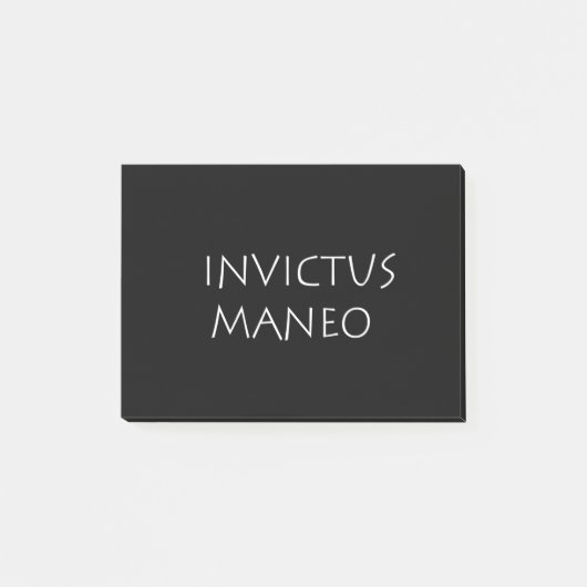 Invictus maneo ポストイット (正面)