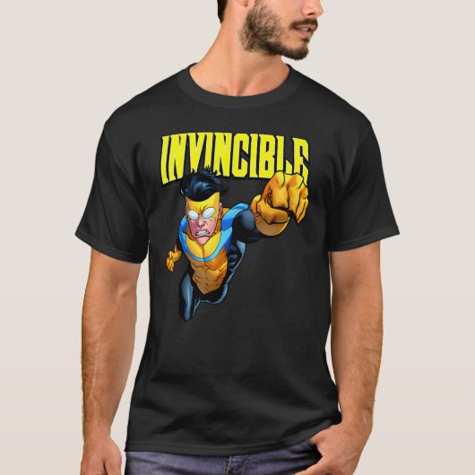 Invin Cible Comic Anime Tシャツ (正面)