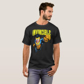 Invin Cible Comic Anime Tシャツ (正面フル)