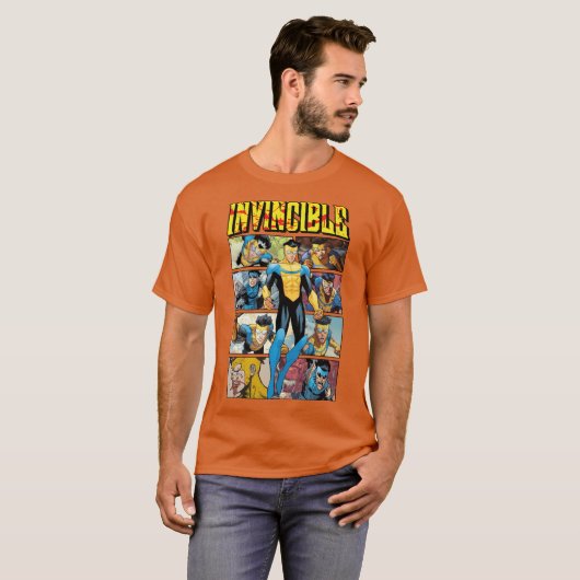 Invincible Comic Retro gift Tシャツ (正面フル)