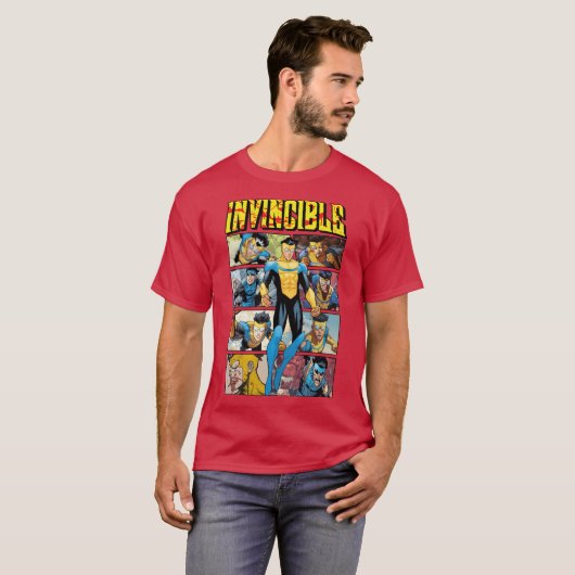 Invincible Comic Retro gift Tシャツ (正面フル)