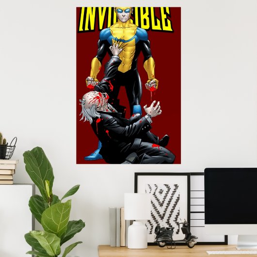 invincible hero art ポスター (ホームオフィス)