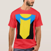 Invincible Suit funny girl Tシャツ (正面)