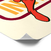 Invincible Supergirl Retro Graphic ポスター (角)