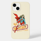 Invincible Supergirl Retro Graphic Case-Mate iPhoneケース (裏面)