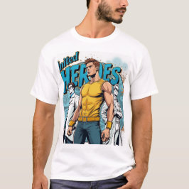 Invincible" Superhero Fan T-Shirt – Inspired by th Tシャツ