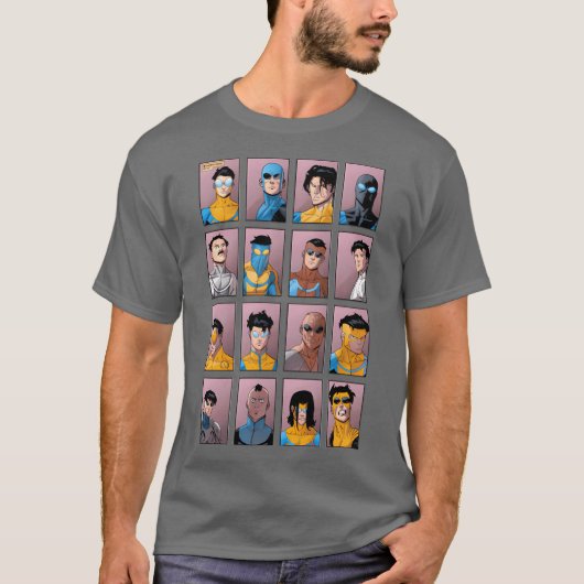 Invincible Variant boy Tシャツ (正面)