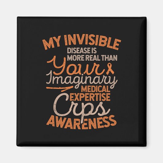 Invisible Disease Rsd Crps Awareness  マグネット (正面)