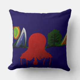 Invisible Girl Trapped in Another Universe クッション