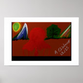 Invisible Girl Trapped in Another Universe ポスター (正面)