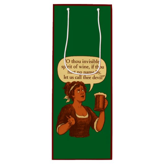 Invisible Spirit of Wine ワインギフトバッグ (正面)