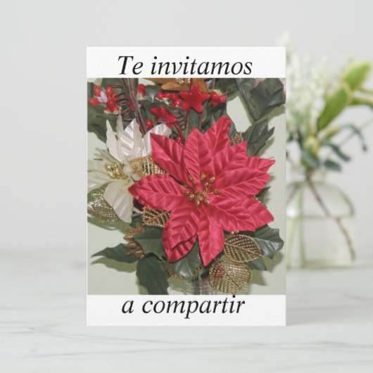 invitacionのフェスタde Navidad 招待状 (スタンド正面)